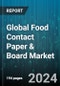 Global Food Contact Paper & Board Market by Material (Corrugated Board, Folding Carton, Food & Cupstock Board), Application (Bakery Products, Chilled Foods, Dry Groceries) - Forecast 2024-2030 - Product Image