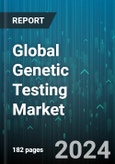 Global Genetic Testing Market by Product (Consumables & Equipment, Software & Services), Test Type (Carrier Testing, Diagnostic Testing, New Born Screening), Technology, Application, Distribution Channel, End-User - Forecast 2023-2030- Product Image