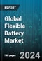 Global Flexible Battery Market by Material (Electrically Conductive Materials, Ionically Conductive Materials), Type (Curved, Printed, Thin-Film), Chargeability, End User - Forecast 2024-2030 - Product Thumbnail Image
