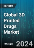 Global 3D Printed Drugs Market by Technology (Direct-Write, Fused Deposition Modelling, Inkjet Printing), Dose Form (Capsule, Nanoparticles, Tablet), Application, End-User - Forecast 2024-2030- Product Image