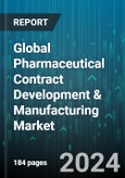 Global Pharmaceutical Contract Development & Manufacturing Market by Service, End User - Forecast 2024-2030- Product Image