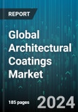Global Architectural Coatings Market by Technology (Solvent Borne, Water Borne), Type (Acrylic, Alkyd, Epoxy), Coating Application, End-User - Forecast 2024-2030- Product Image