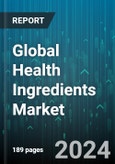 Global Health Ingredients Market by Type (Functional Carbohydrates, Minerals, Nutritional Lipids), Source (Animal, Microbial, Plant), Distribution Channel, Application - Forecast 2024-2030- Product Image