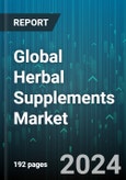 Global Herbal Supplements Market by Function (Aroma, Medicinal), Form (Capsules & Tablets, Oils, Powder), Source, Supplier Type, Application - Forecast 2024-2030- Product Image
