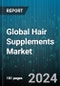 Global Hair Supplements Market by Ingredient (Biotin, Folic Acid, Saw Palmetto Extract), Form (Capsules, Pills, Tablets), Distribution Channel - Forecast 2024-2030 - Product Image