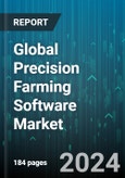 Global Precision Farming Software Market by Softwares (Data Management Software, Guidance Software, Inventory Management Software), Delivery Model (On-Cloud, On-Premise), Application, End-Use - Forecast 2024-2030- Product Image