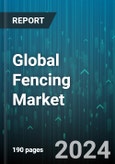 Global Fencing Market by Type (Aluminum Fences, Farm Fences, Vinyl Fences), End-User (Agriculture, Commercial, Defense & Aerospace) - Forecast 2024-2030- Product Image
