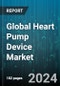 Global Heart Pump Device Market by Type (Extracorporeal Heart Pump Devices, Implantable Heart Pump Devices), Product Type (Intra-Aortic Balloon Pumps, Total Artificial Heart, Ventricular Assist Devices), Therapy - Forecast 2024-2030 - Product Image