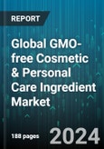 Global GMO-free Cosmetic & Personal Care Ingredient Market by Product (Color Cosmetics, Fragrances, Hair Care products), Type (Base Ingredients, Bioactives, Emollients), Function - Forecast 2024-2030- Product Image