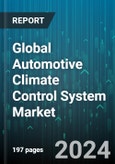 Global Automotive Climate Control System Market by Technology (Automatic, Manual), Component (Compressor, Condenser, Drier or Receiver), Distribution Channel, Vehicle Type - Forecast 2024-2030- Product Image