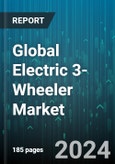 Global Electric 3-Wheeler Market by Range (Above 50 Miles, Up to 50 Miles), Motor Power (1,000-1,500 W, Above 1,500 W, Below 1,000 W), Battery Type, End-Use - Forecast 2024-2030- Product Image