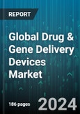 Global Drug & Gene Delivery Devices Market by Route of Administration (Inhalation, Injectable, Nasal), Method (Ex vivo, In situ), Vector - Forecast 2024-2030- Product Image
