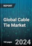 Global Cable Tie Market by Material (Metal, Plastic), Product Type (Ball Lock Cable Ties, Ladder Cable Ties, Releasable Cable Ties), End-use - Forecast 2024-2030- Product Image