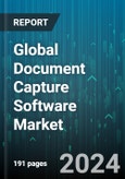 Global Document Capture Software Market by Solution (Cognitive Capture, Mobile Capture, Multiple-Channel Capture), Deployment (On-Cloud, On-Premise), Industry - Forecast 2024-2030- Product Image