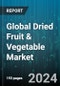 Global Dried Fruit & Vegetable Market by Product Type (Canned, Dried & Dehydrated, Frozen), Technology (High-Pressure Processing, Microwave Processing, Pulsed Electric Field Processing), Equipment Type, Processing Systems, Operation, Distribution Channel - Forecast 2023-2030 - Product Image