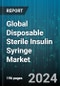 Global Disposable Sterile Insulin Syringe Market by Product (0.3 ml, 0.5 ml, 1.0 ml), Application (Clinics, Hospitals, Household) - Forecast 2024-2030 - Product Image