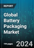 Global Battery Packaging Market by Casting (Cylindrical, Pouch, Prismatic), Packaging (Blister, Corrugated), Material, Battery, Level of Packaging, End-User - Forecast 2024-2030- Product Image