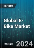 Global E-Bike Market by Component (Battery, Brake System, Crank Gear), Class (Class-I, Class-II, Class-III), Battery, Speed, Ownership, Usage - Forecast 2023-2030- Product Image
