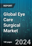Global Eye Care Surgical Market by Product (Implants & Stents, Laser Surgery Devices, Phacoemulsification Equipment), Application (Cataract Surgery, Corneal Surgery, Glaucoma Surgery), End User - Forecast 2024-2030- Product Image