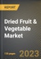 Dried Fruit & Vegetable Market Research Report by Product Type, Technology, Equipment Type, Processing Systems, Distribution Channel, Operation, State - United States Forecast to 2027 - Cumulative Impact of COVID-19 - Product Thumbnail Image