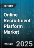 Online Recruitment Platform Market by Functionality (Applicant Tracking Systems, Career Portals, Recruitment Marketing Platforms), Seniority Level (Entry Level, Executive Level, Mid Level), Deployment Model, Enterprises Size, Industry - Global Forecast 2025-2030- Product Image