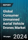Global Consumer Unmanned Aerial Vehicle Drones Market by Type (Fixed Wing, Hybrid, Rotary Wing), Technology (Autonomous, Semi-Autonomous), Application - Forecast 2024-2030- Product Image