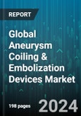 Global Aneurysm Coiling & Embolization Devices Market by Product Type (Access Delivery Devices, Aneurysm Clips, Balloon & Stent-Assisted Coils), Application (Ambulatory Surgical Units, Clinics, Hospitals) - Forecast 2024-2030- Product Image
