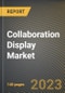 Collaboration Display Market Research Report by Screen Size (Above 65 Inches and Up to 65 Inches), Offering, Resolution, End-user, Application, State - United States Forecast to 2027 - Cumulative Impact of COVID-19 - Product Thumbnail Image