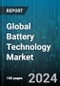 Global Battery Technology Market by Technology Type (Lead Acid Battery, Lithium-Ion Battery, Nickel Metal Hydride Battery), Application (Commercial & Residential, Consumer Electronics, Industrial) - Forecast 2024-2030 - Product Thumbnail Image