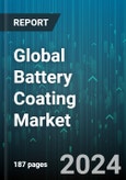 Global Battery Coating Market by Material Type (Alumina, Carbon, Ceramic), Battery Component (Battery Pack Coating, Electrode Coating), Technology Type, Application - Forecast 2024-2030- Product Image