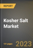 Kosher Salt Market Research Report by Type (Kosher Salt Crystals, Kosher Salt Flakes, and Smoked Kosher Salt), Distribution Channel, State - United States Forecast to 2027 - Cumulative Impact of COVID-19- Product Image