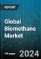 Global Biomethane Market by Feedstock (Agricultural Waste, Animal Manure, Energy Crops), Production Process (Anaerobic Digestion, Gasification, Pyrolysis), Application, End-use - Forecast 2024-2030 - Product Thumbnail Image