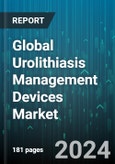 Global Urolithiasis Management Devices Market by Treatment Type (Extracorporeal Shock Wave Lithotripsy, Intracorporeal Lithotripsy, Percutaneous Nephrolithotomy), End-User (Ambulatory Surgical Centers, Hospitals & Clinics) - Forecast 2024-2030- Product Image