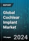 Global Cochlear Implant Market by Type of Fitting (Bilateral Implant, Unilateral Implant), End-User (Adult, Pediatric) - Cumulative Impact of COVID-19, Russia Ukraine Conflict, and High Inflation - Forecast 2023-2030 - Product Image