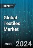 Global Textiles Market by Raw Material (Chemical, Cotton, Silk), Product Type (Natural Fibers, Nylon, Polyesters), Application - Forecast 2024-2030- Product Image
