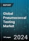 Global Pneumococcal Testing Market by Method (Immunodiagnostics, Molecular Diagnostic, Point of Care Testing), Technology (Enzyme Linked Immunosorbent Assay, Immunofluorescence, Immunohistochemistry), Product Type, End-User - Forecast 2024-2030 - Product Thumbnail Image