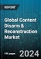 Global Content Disarm & Reconstruction Market by Component (Service, Solution), Deployment (On-Cloud, On-Premises), Application, Vertical - Forecast 2024-2030 - Product Image