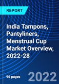 India Tampons, Pantyliners, Menstrual Cup Market Overview, 2022-28- Product Image