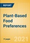 Plant-Based (Vegan) Food Preferences - Drivers for Consumption and Category Preferences (Diary and Meat) within Plant-based Alternatives - Product Thumbnail Image