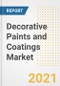 Decorative Paints and Coatings Market Forecasts and Opportunities, 2021 - Trends, Outlook and Implications Across COVID Recovery Cases to 2028 - Product Image