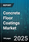 Concrete Floor Coatings Market by Resin, End Use, Application, Technology - Global Forecast to 2030- Product Image