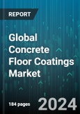 Global Concrete Floor Coatings Market by Product (Acrylic, Epoxy, Methacrylic), End-Use (Commercial, Industrial, Residential) - Forecast 2024-2030- Product Image