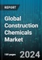 Global Construction Chemicals Market by Type (Concrete Admixtures, Flooring, Repair), Application (Industrial or Commercial Infrastructure, Repair Structure, Residential) - Cumulative Impact of COVID-19, Russia Ukraine Conflict, and High Inflation - Forecast 2023-2030 - Product Image