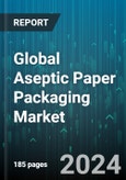 Global Aseptic Paper Packaging Market by Paper Type (Bleached Paperboard, Coated Unbleached Kraft Paperboard), Packaging Structure (3 Layer, 4 Layer, 6 Layer), Packaging Type, End Use - Forecast 2024-2030- Product Image