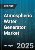 Atmospheric Water Generator Market by Product (Cooling condensation, Wet Desiccation), Category (Fixed, Portable), Application, Distribution Channel - Global Forecast 2025-2030- Product Image