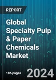 Global Specialty Pulp & Paper Chemicals Market by Type (Bleaching & RCF Chemicals, Coating Chemicals, Functional Chemicals), Application (Labeling, Packaging, Printing) - Forecast 2024-2030- Product Image