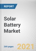 Solar Battery Market by Type and End-User: Global Opportunity Analysis and Industry Forecast, 2020-2027- Product Image