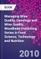 Managing Wine Quality. Oenology and Wine Quality. Woodhead Publishing Series in Food Science, Technology and Nutrition - Product Image