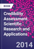 Credibility Assessment. Scientific Research and Applications- Product Image