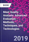 Meat Quality Analysis. Advanced Evaluation Methods, Techniques, and Technologies- Product Image